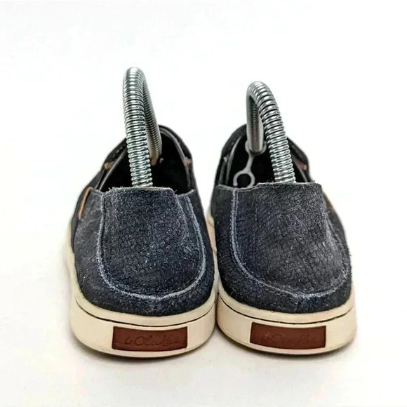 OluKai Pehuea Leather Slip On Loafer Flats - 7.5 - Picture 3 of 11